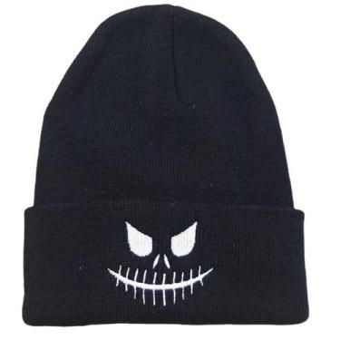 Imagem de Chapéu de malha Ghosts Faces, bordado, anime, gorro de inverno - Yiwei