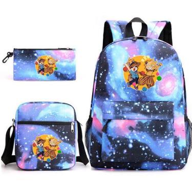Imagem de Conjunto de mochilas escolares Finals Fantasys, 3 unidades para crianç