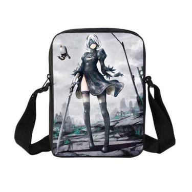 Imagem de Bolsa de ombro Nier: Automatass Anime Messenger Bag Porta - Yiweisai