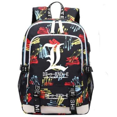 Imagem de School Backpack Deaths Notes Anime School for Children - Yiweisai