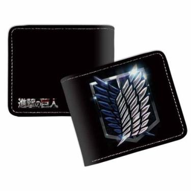 Imagem de Carteira Anime Characters Carteira fina dobrável em couro PU - Yiweisa