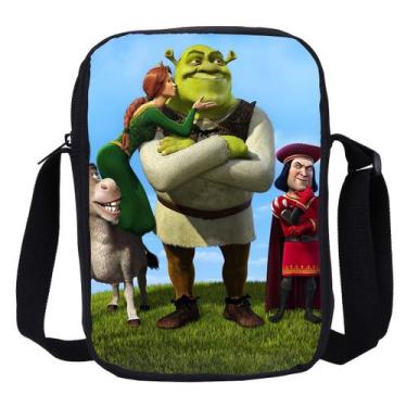 Imagem de Bolsa de ombro Anime Shrek's Donkey Oxford 16x6x24cm - Yiweisai