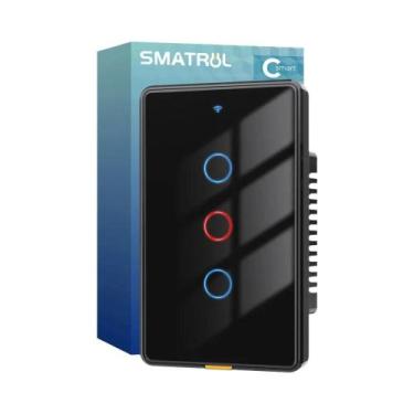 Imagem de Interruptor De Luz Inteligente Tuya WiFi Sem Fio RF433 US 110-240V 6 C