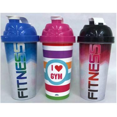 Imagem de Garrafa Shakeira Decora 580 ml – Plasútil