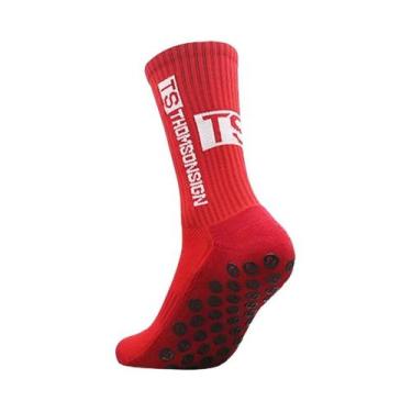 Imagem de Meias De Futebol Masculinas Antiderrapantes Acima Do Joelho Para Corri