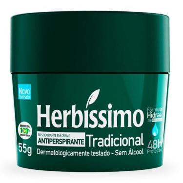 Imagem de Desodorante Creme Herbíssimo Tradicional 55g