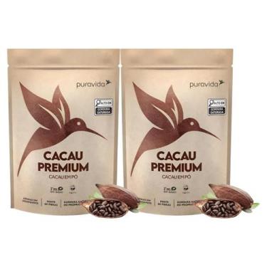 Imagem de 2x Cacau Em Pó Premium Puravida 250g