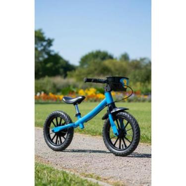Imagem de Bicicleta Equilíbrio Infantil Azul - 12" Sem Pedal - Congratulations S