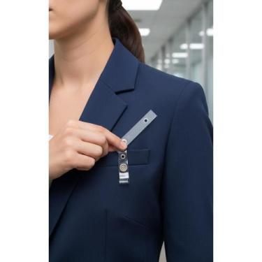 Imagem de 100 Presilhas Jacaré Crachá Alça Leitosa - Congratulations Store