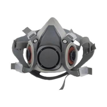 Imagem de Máscara De Gás À Prova De Poeira Industrial 6200 Respirador De Meio Ro