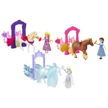 Imagem de Boneca Disney Frozen Princesa com Estábulo Mattel