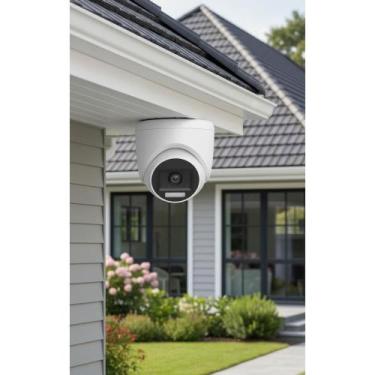 Imagem de Câmera Segurança Turret 2MP FHD - Visão Noturna até 20m - Congratulati