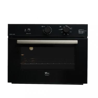Imagem de Forno a Gás de Embutir Fischer Infinity 50L com Grill Vidro Duplo Easyclean Preto 110V
