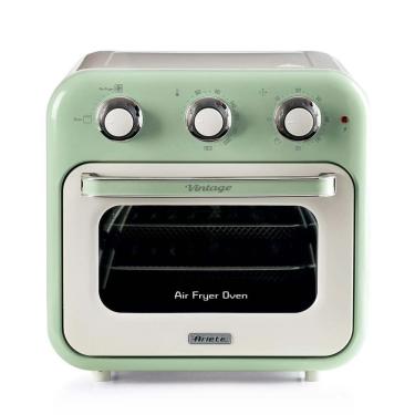 Imagem de Fritadeira Air Fryer Oven Ariete 4632 Vintage 16L 1200W Retrô Verde com Cestos e Espeto...