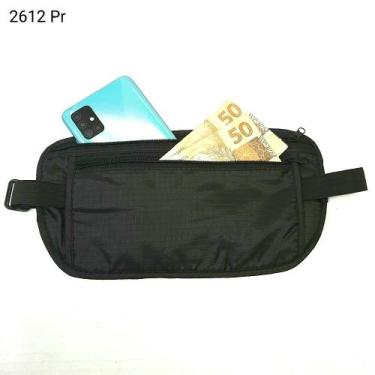 Imagem de Pochete Porta Celular Dólar Dinheiro Documentos Passaporte Invisível 2