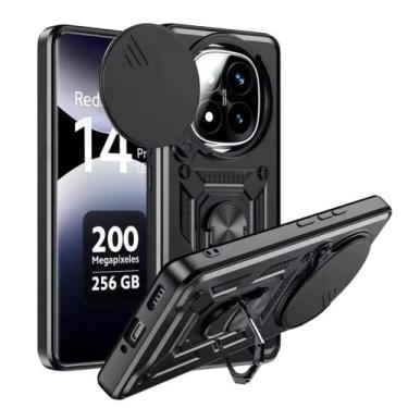Imagem de Capa Capinha Armor Militar Redmi Note 14 Pro 4g Anti Impacto Proteção 