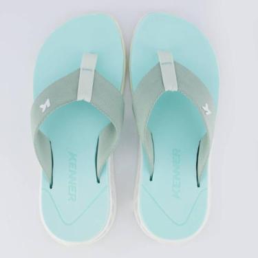 Imagem de Chinelo Kenner Rakka Azul Claro e Branco, 37