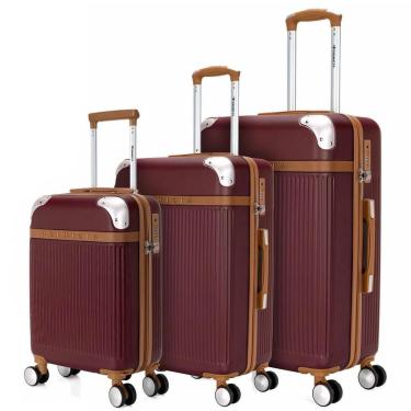 Imagem de Kit 3 Malas Viagem P M G Moderna Reforçada Primicia-Unissex