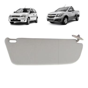 Imagem de Quebra Sol Cinza Com Bolsa Chevrolet Corsa e Montana Lado Direito Newt