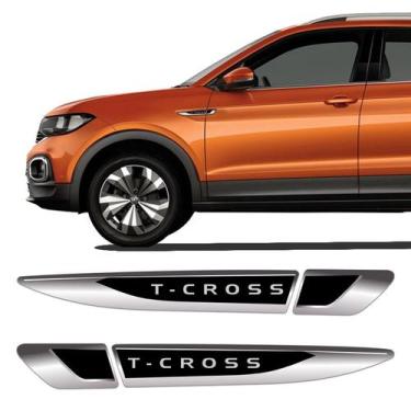 Imagem de Aplique Lateral T-Cross 2020 Emblema Do Para-Lama Resinado - SPORTINOX