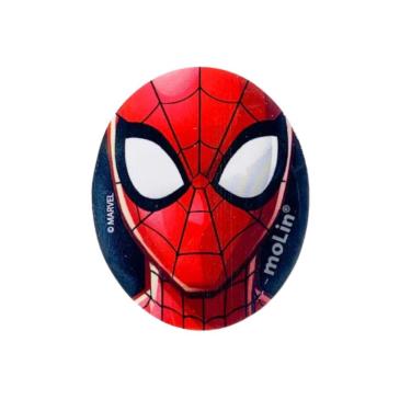 Imagem de Borracha Escolar Molin do Brasil Homem Aranha Molin com Alta Qualidade para Uso Diário...