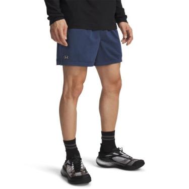 Imagem de Shorts de Treino Under Armour Essential Mesh Masculino, Azul, GG