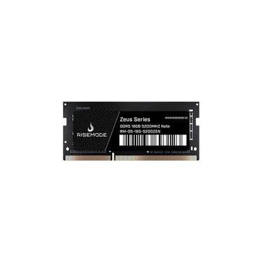 Imagem de Memoria RAM Para Notebook Rise Mode 16GB, 5200MHZ DDR5, Zeus Series, CL42 - RM-D5-16G-5200ZEN