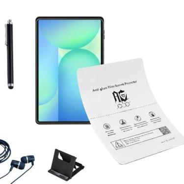 Imagem de Kit P/ Tablet Samsung Tab S10 FE Película Hidrogel + Fone Caneta Touch