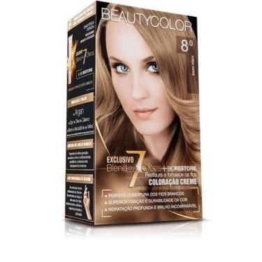 Imagem de TINTURA BEAUTY COLOR 8.0 LOURO CLARO - Coloração Capilar