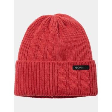 Imagem de Gorro Columbia Agate Pass Cable Knit, UN, Vermelho