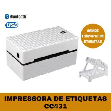 Imagem de Impressora Térmica para Etiquetas Adesivas até 100mm CC431 - UBS e Blu