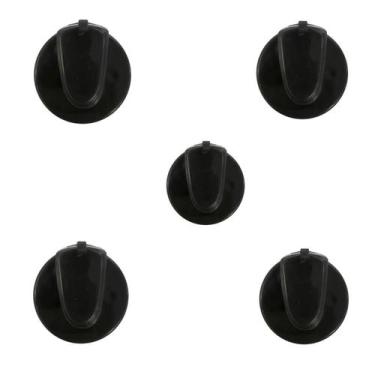 Imagem de Botão Para Fogão Atlas Muller Com 5 Pcs Preto