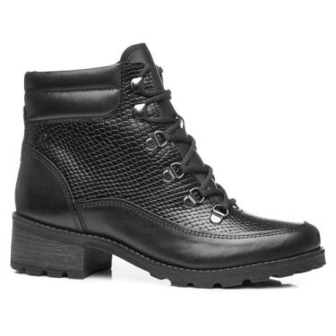 Imagem de Bota Pegada Feminina em couro Preto 281418.03, 36
