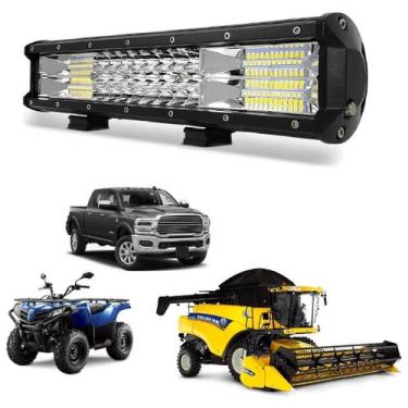 Imagem de Farol Barra 72 LEDs 7D 216W Auxiliar Off Road - RAY-X