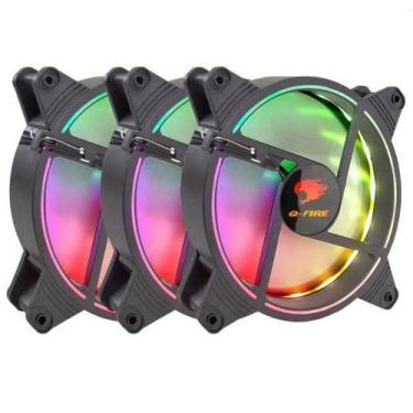 Imagem de Cooler Fan ARGB Com 3 De 14CM G-Fire - EWK1462A