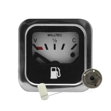 Imagem de Bóia Elétrica s/ Pescador + Indicador Marcador Fusca Branco - Garagem 