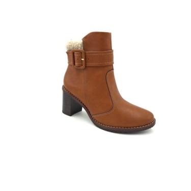 Imagem de Bota Piccadilly Cano Curto Caramelo 342008,  40, Caramelo