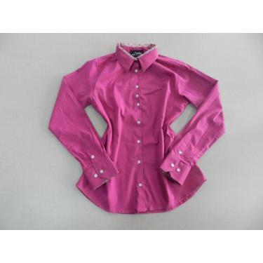 Imagem de Camisete / Camisa Social Feminina Manga Longa - LaGotta, Rosa, G
