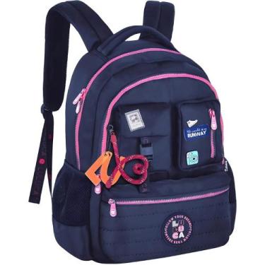 Imagem de Mochila Luluca - LU2463 - Clio - AZUL ESCURO