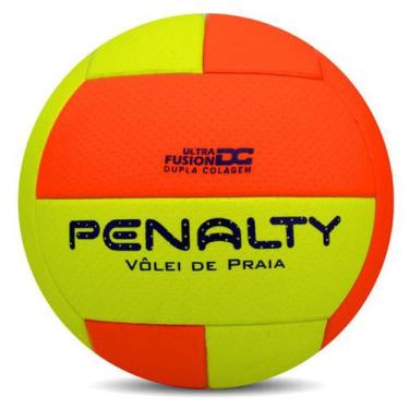 Imagem de Bola Vôlei de Praia Penalty XXI - 521320, Laranja, Amarelo, U