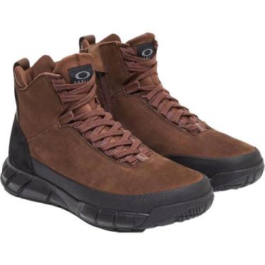 Imagem de Tênis Oakley Coyote Mid Zip Boot SM24 Masculina Brown Black, 42, Brown