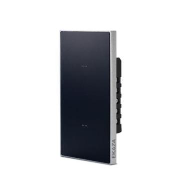 Imagem de Ekaza Interruptor Inteligente Vênus Soft Touch 2 Botões Wifi Cor Preto