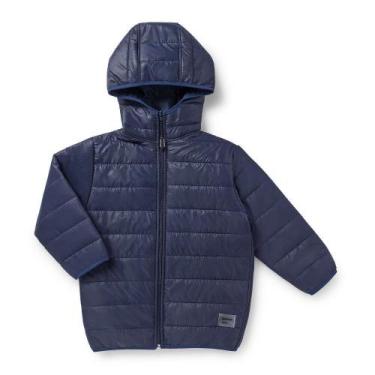 Imagem de Jaqueta ML Infantil Dame Dos Fibra C/ Capuz Masculino REF6687, Azul ma