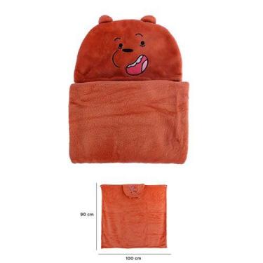 Imagem de Cobertor infantil urso sem curso pardo - MINISO