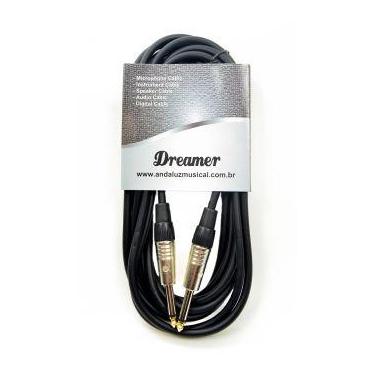 Imagem de Cabo Para Guitarra 3 Metros CG-03 Dreamer - Conexão de Alta Qualidade