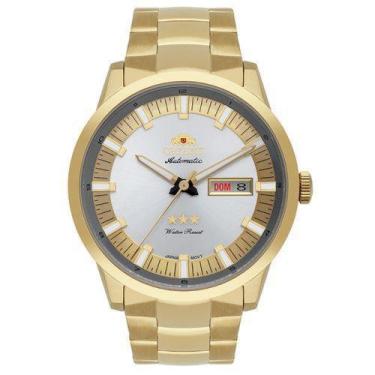 Imagem de Relógio Orient Automático Dourado Masculino F49GG004 S1KX