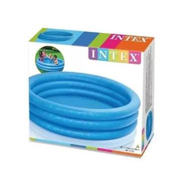 Imagem de Piscina Inflável Redonda Azul 58446 - Intex - Intex.
