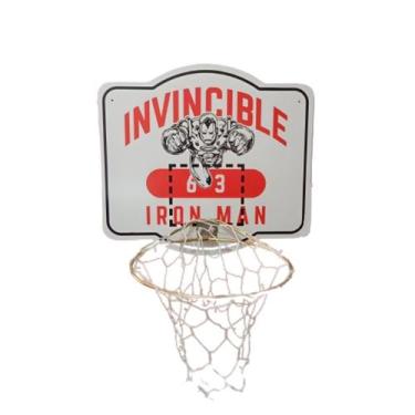 Imagem de Tabela Cesta De Basquete De Madeira Aro De Ferro Iron Man - Xalingo S/