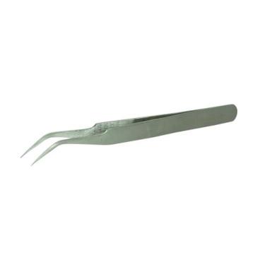 Imagem de Pinça Mecânica Ponta Curva 125mm Inox Hikari HK-15 21I014