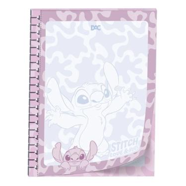 Imagem de Bloco de Papel Carta DAC Smart Stitch Papel Offset 90G-M2 A4 48 Folhas Disney Juvenil Azul